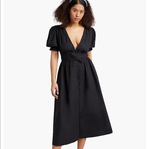 The Sabrina Dress- black dot